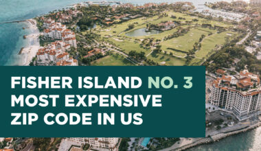 Fisher Island falls to third-most expensive ZIP code 