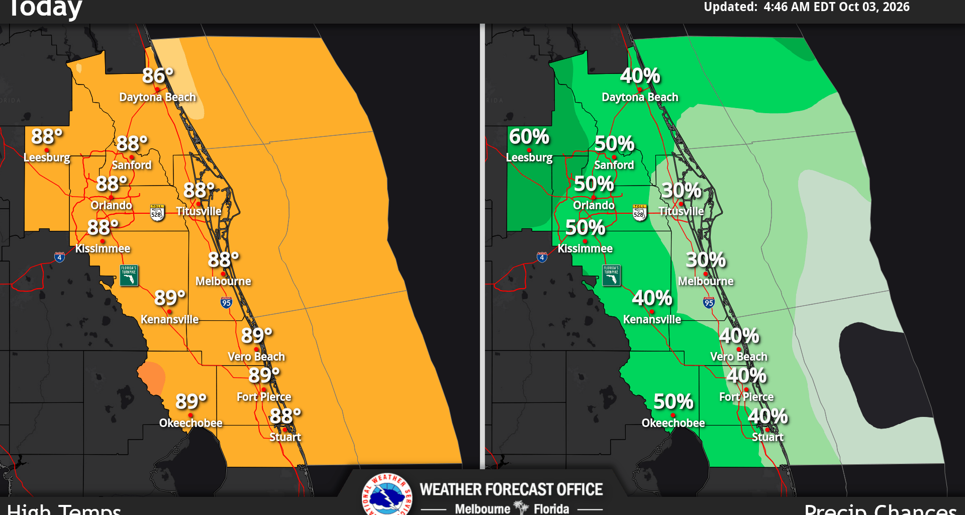 East Central Florida braces for heavy rain, thunderstorms and flooding, NWS says – Orlando Sentinel
