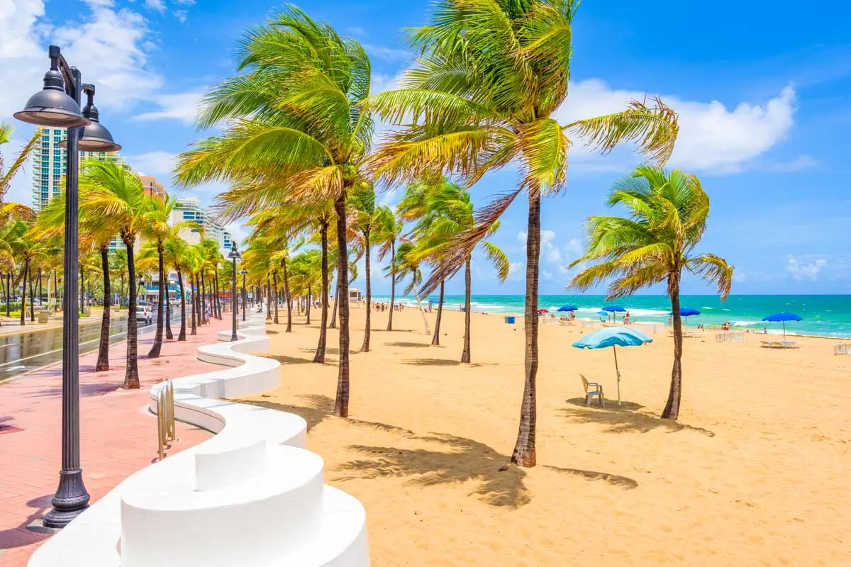 Fort Lauderdale Beach in Fort Lauderdale, Florida