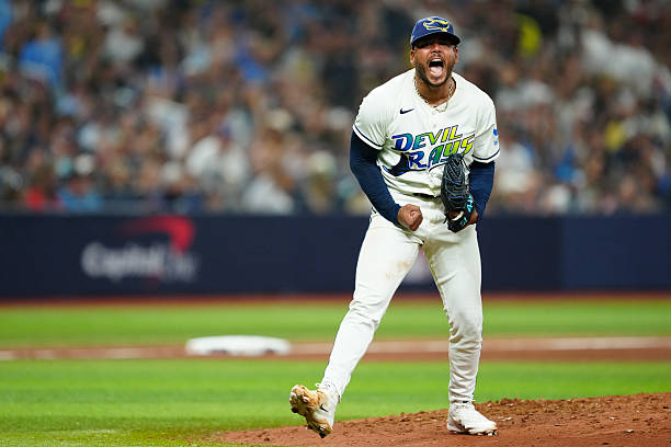 Rays Ride Great Peralta Start and Wild Fourth Inning to Tie Series