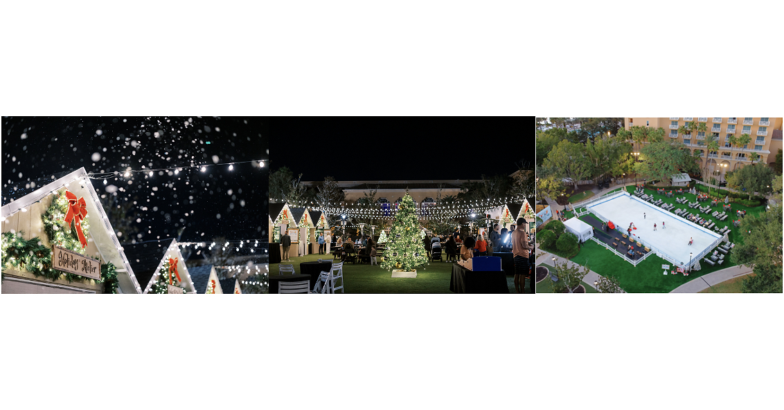 GRANDE LAKES ORLANDO CELEBRATES THE HOLIDAY SEASON WITH THE RETURN OF ITS CHRISTMAS MARKET AND ORLANDO'S ONLY OPEN-AIR ICE-SKATING RINK