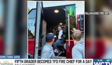 Something Good: Fifth grader becomes TFD chief for a day