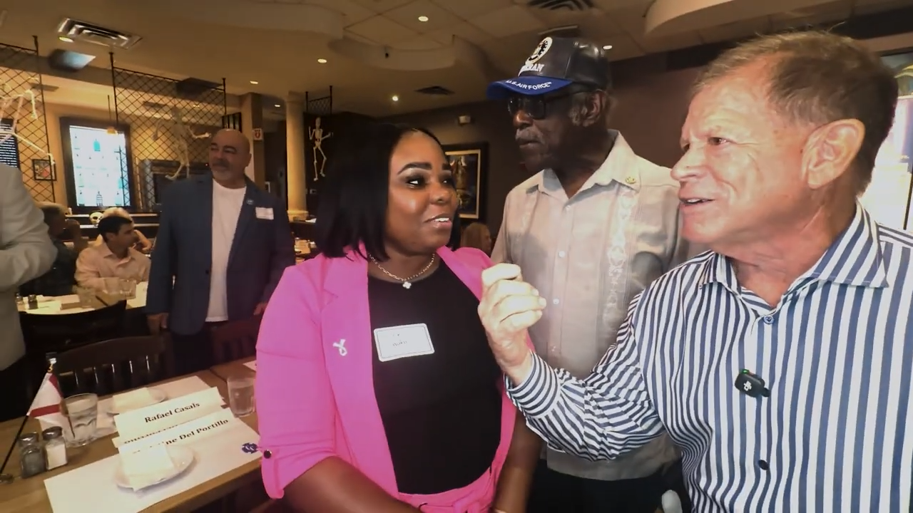 Grant Miller Covers District 27 Mayors’ Breakfast with María Elvira Salazar at CasaCuba