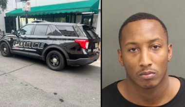 Officer arrested for driving drunk in police car blew triple the legal limit, records show