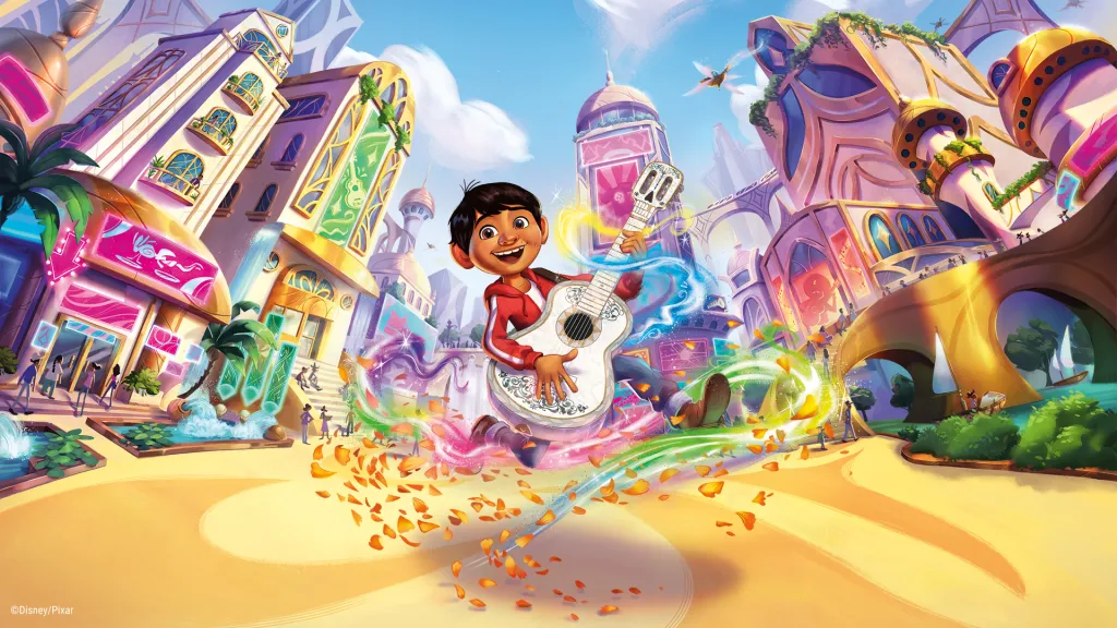 Disney Springs Implementing Virtual Queue for Disney Lorcana: Hyperia City Release