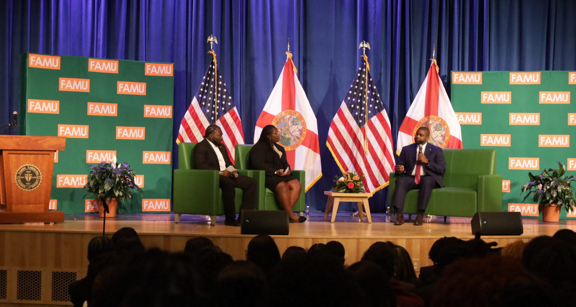 Byron Donalds faces student pushback at tumultuous Florida A&M townhall   – The FAMUAN