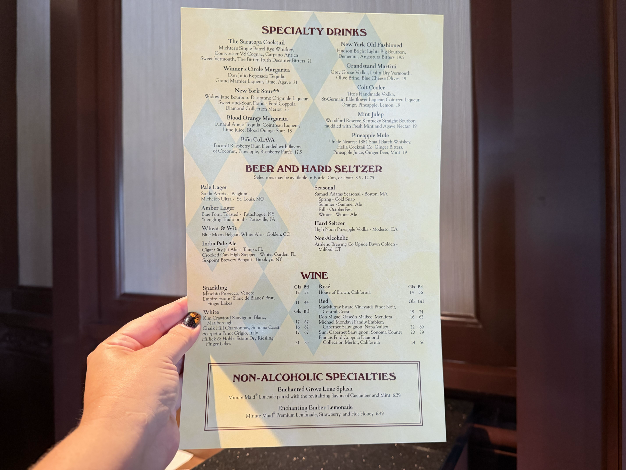 The Turf Club Bar & Grill has officially reopened at Disney’s Saratoga Springs Resort & Spa following a lengthy refurbishment