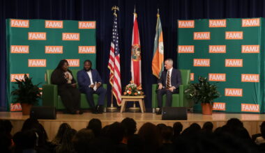 Students extend a warm welcome to David Jolly during Florida A&M town hall  – The FAMUAN