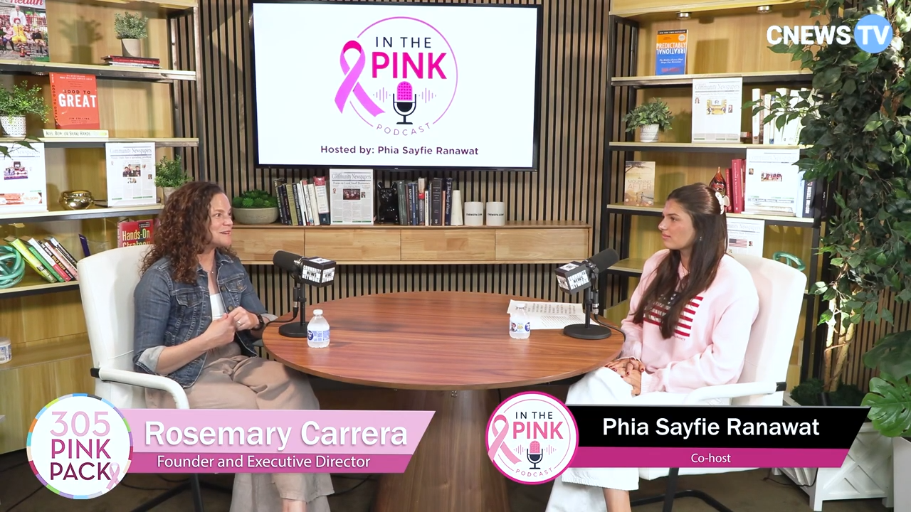 In the Pink Podcast | Rosemary of 305Pink Pack Provides Resources for Those Affected by Cancer Miami’s Community News
