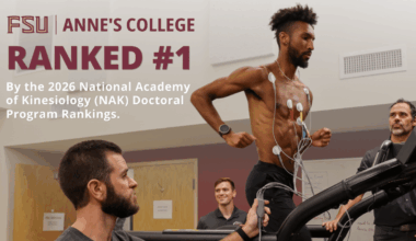 Florida State University earns No. 1 national ranking among kinesiology doctoral programs