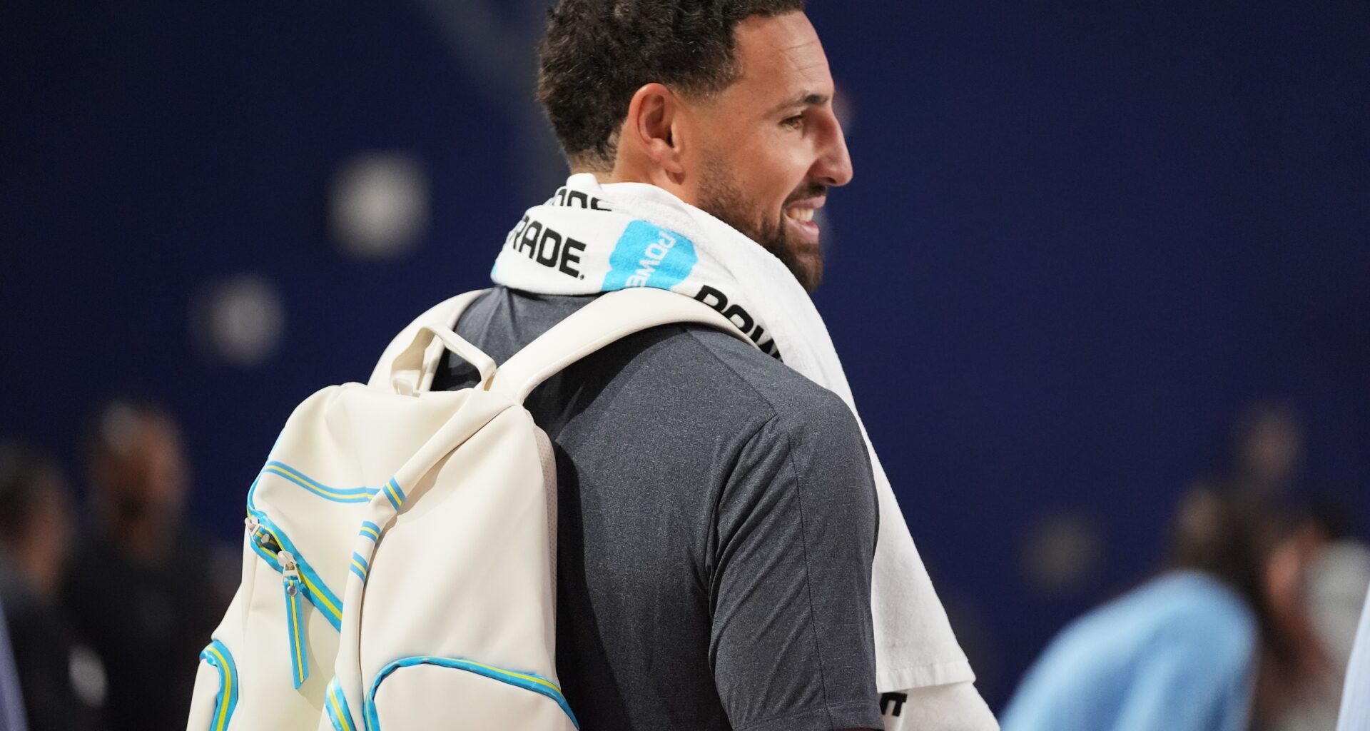 Miami Heat's Klay Thompson in familiar place with shot