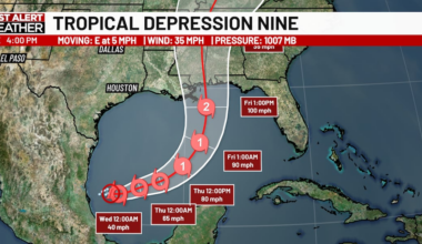 Governor Ron DeSantis declares State of Emergency for 25 counties ahead of Tropical Depression 9