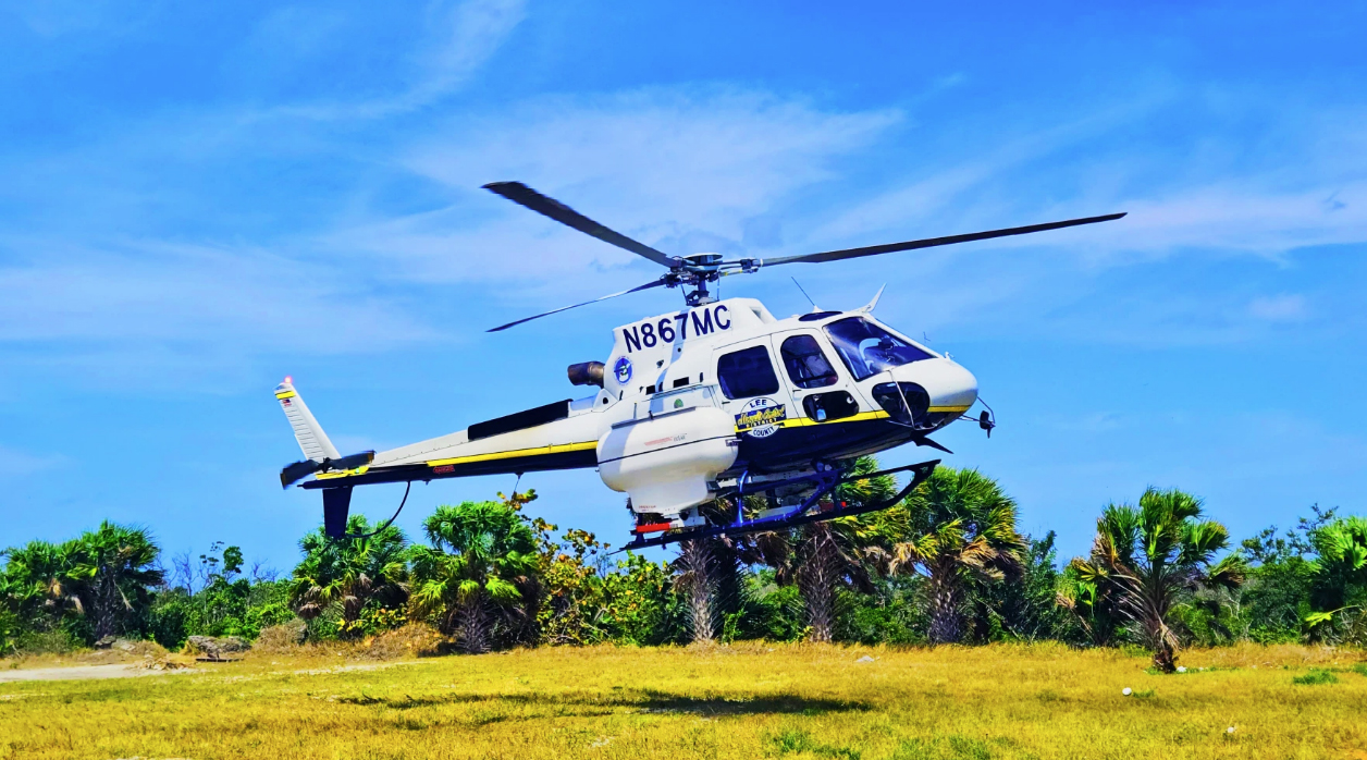 Pinellas combats dengue using Lee County helicopters