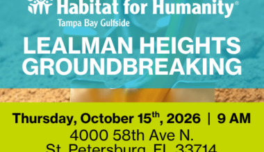 Lealman Heights Townhomes Groundbreaking - St Pete Catalyst