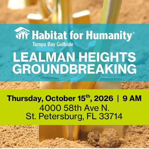 Lealman Heights Townhomes Groundbreaking - St Pete Catalyst