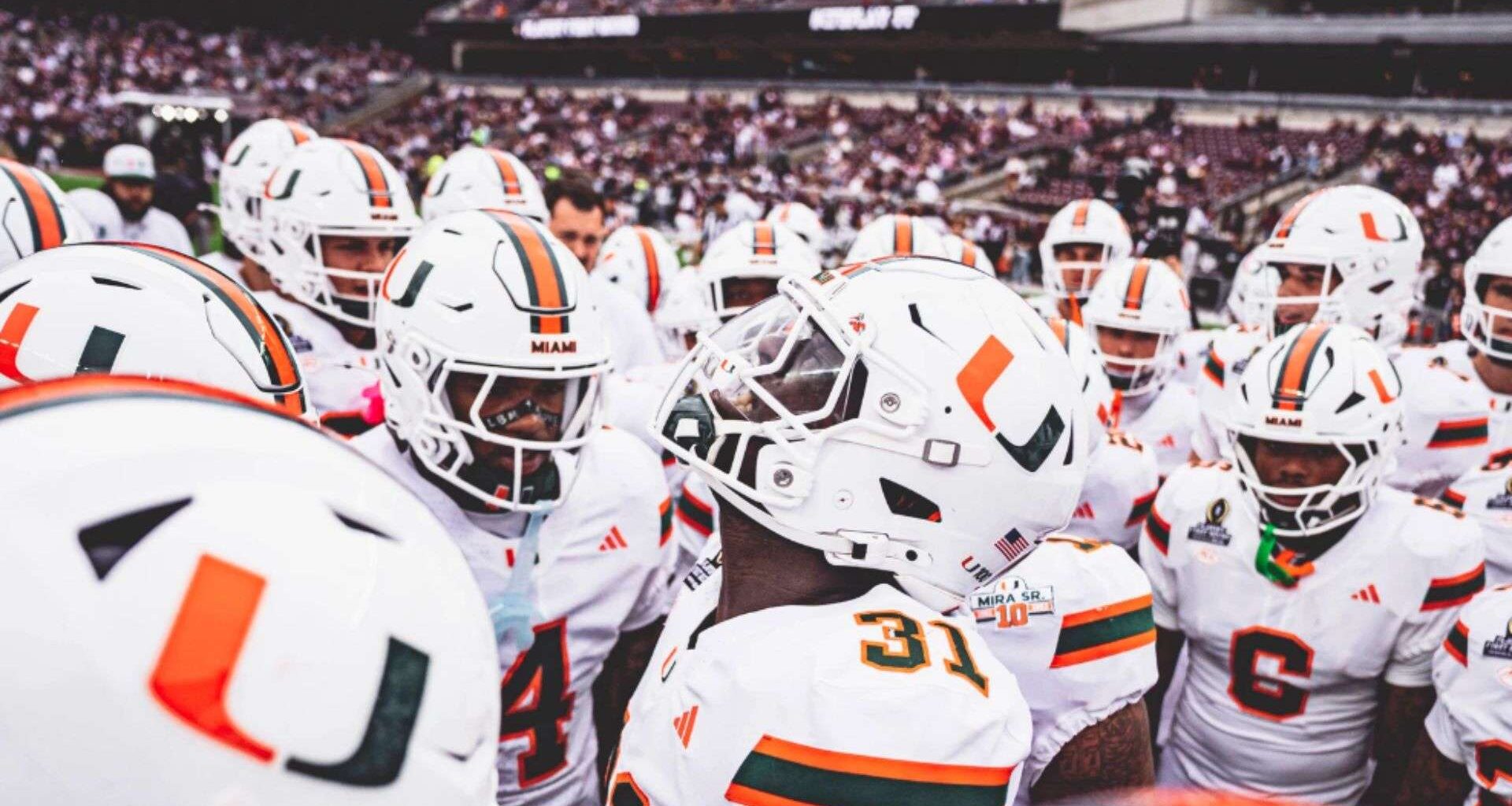 Miami is No. 1 in AP Top 25 for 1st time since ’02, No. 2 BYU’s ranking best since ’84 title season - WSVN 7News | Miami News, Weather, Sports
