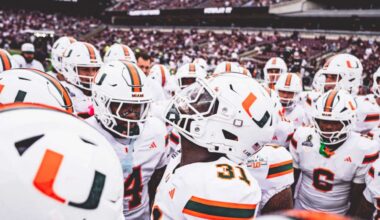 Miami is No. 1 in AP Top 25 for 1st time since ’02, No. 2 BYU’s ranking best since ’84 title season - WSVN 7News | Miami News, Weather, Sports