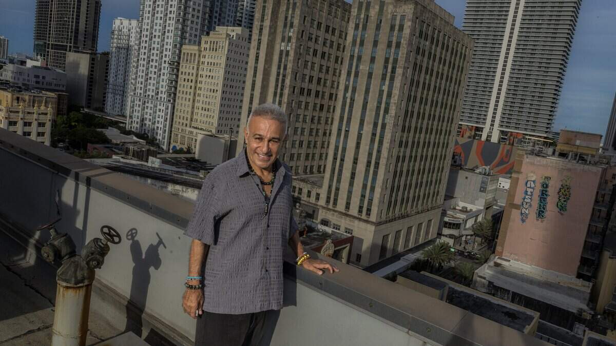 Billionaire real estate developer Moishe Mana photographed on the roof of the Mana Common Headquarters, in Downtown Miami, on Tuesday October 07, 2026.