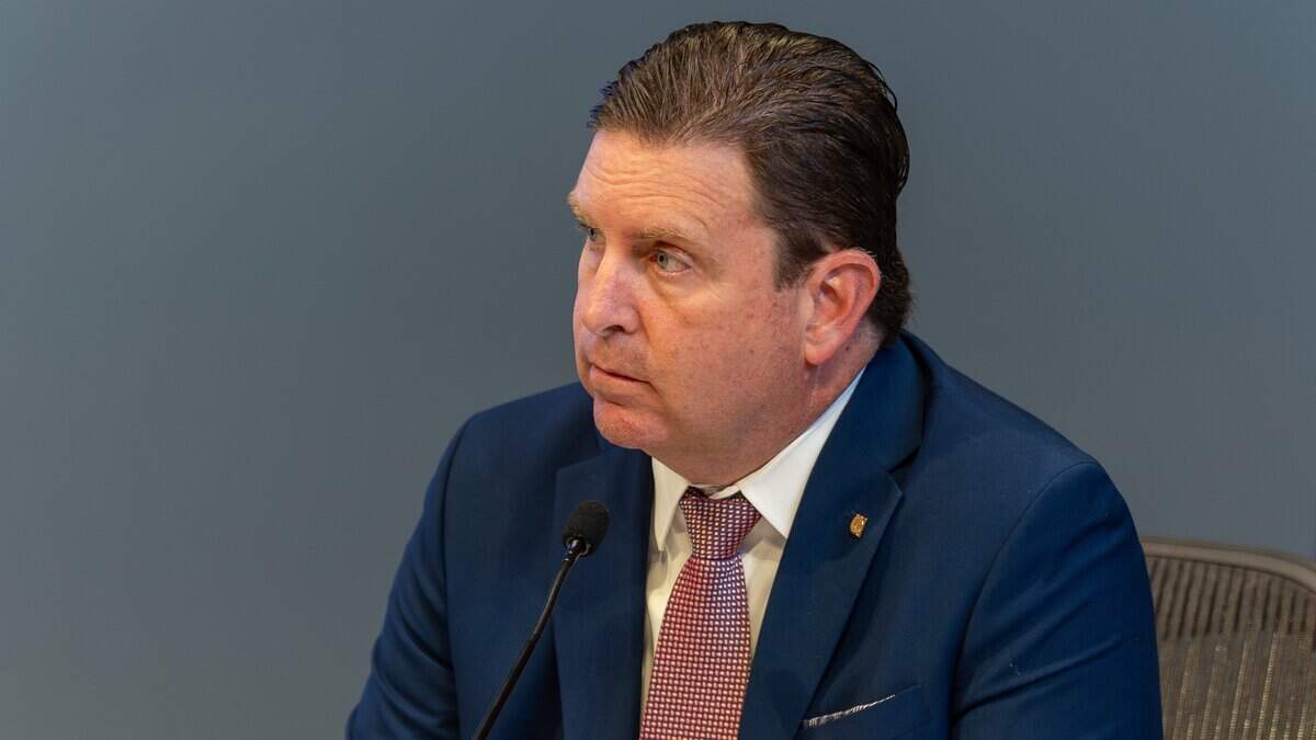 City Attorney George Wysong listens during a commission meeting at Miami City Hall in Miami, Fla., on Thursday, June 11, 2026.