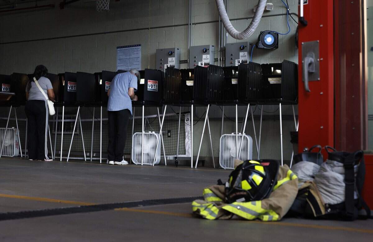 Make sure to bring a valid photo ID with you to vote.