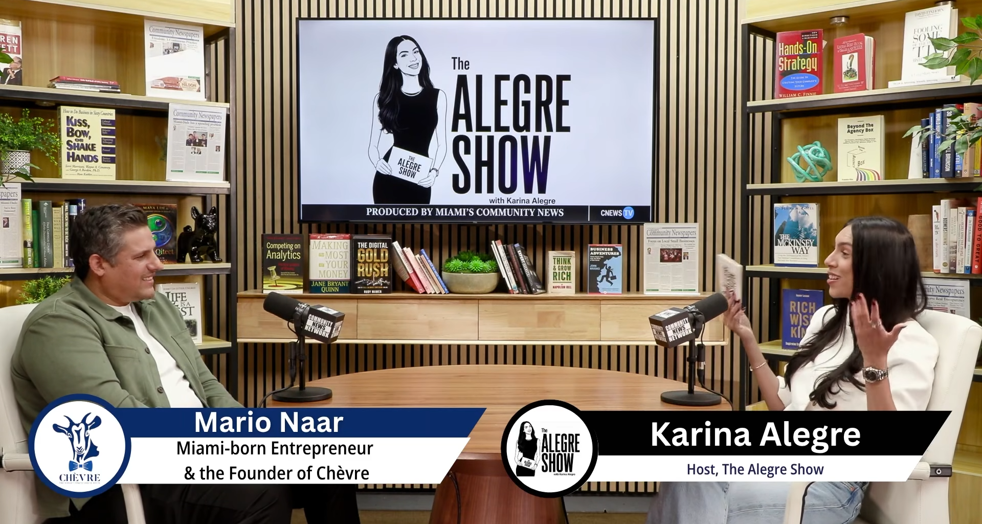 Mario Naar on Chèvre, Miami Food & Hospitality | The Alegre Show