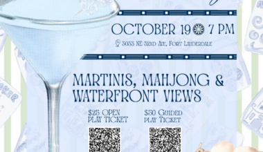 Martini & Mahjong Mondays at Shooters Waterfront