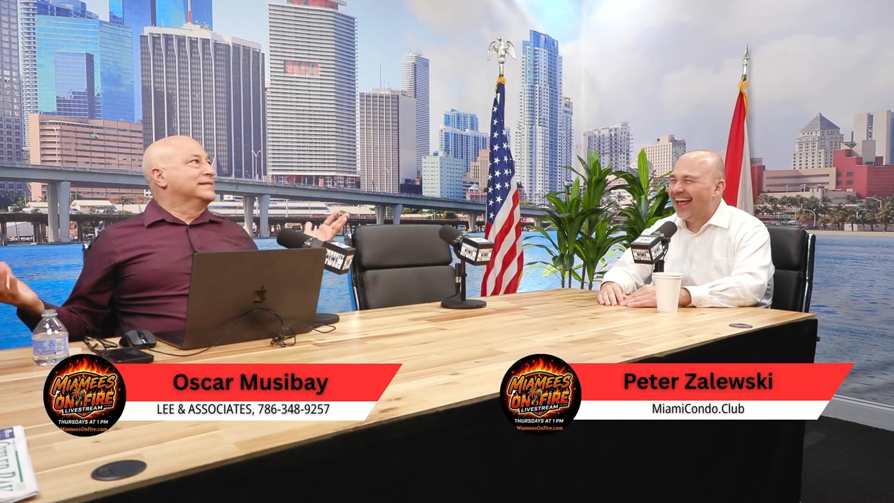 Miami Condo Market and Treasury Bonds: Miami’ees on Fire with Oscar Musibay and Peter Zalewski