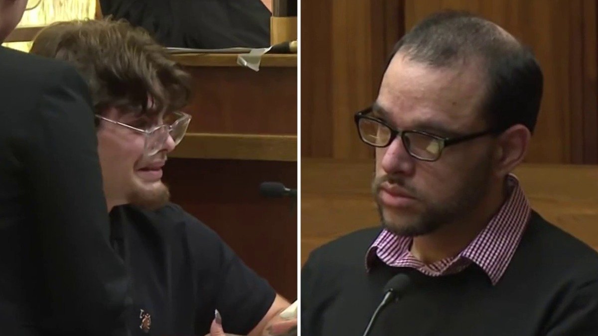 Surviving son confronts confessed killer Alberto Sierra, leaving courtroom in tears – NBC 6 South Florida