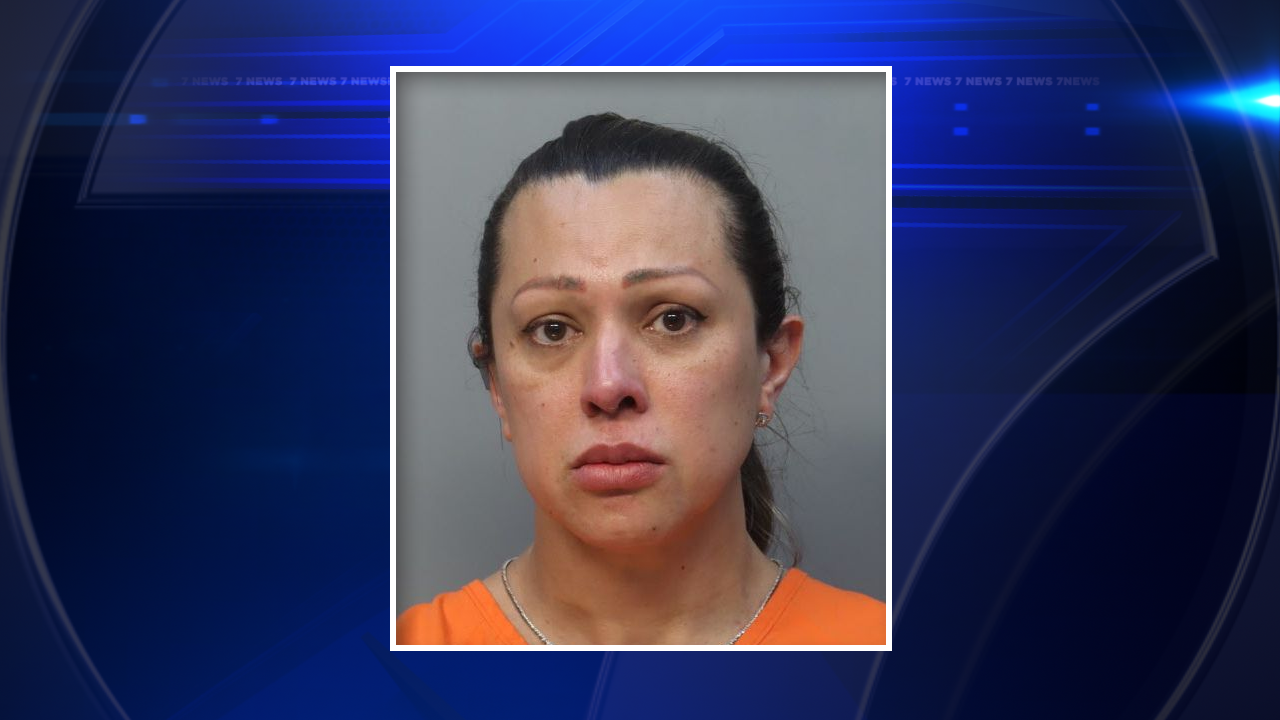 Hialeah woman arrested after surveillance video shows alleged abuse of foster dog, police say - WSVN 7News | Miami News, Weather, Sports