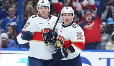 Brad Marchand Returns to Florida Panthers, Sam Reinhart Moves to Center