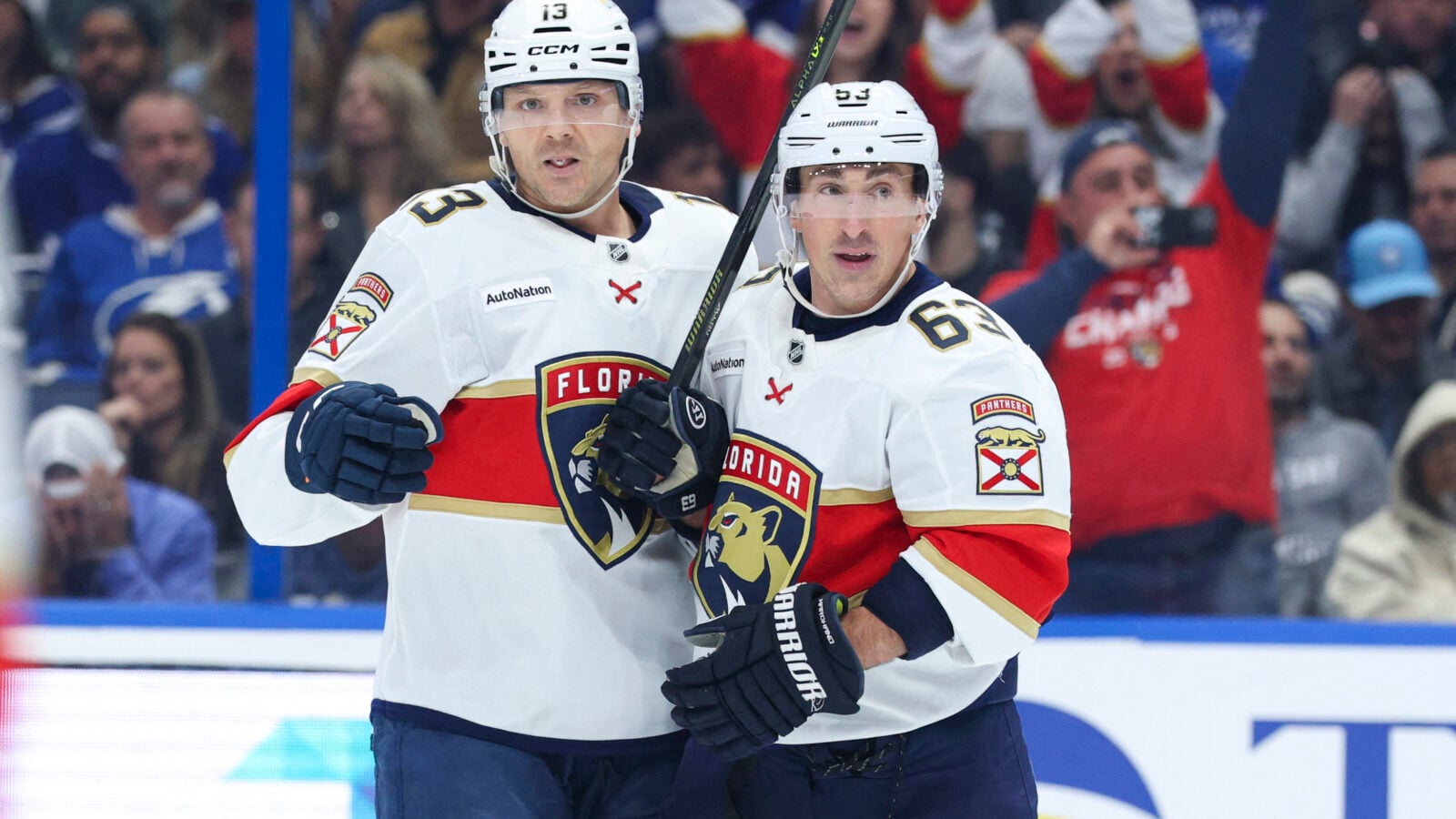 Brad Marchand Returns to Florida Panthers, Sam Reinhart Moves to Center