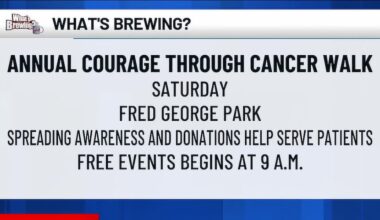 What’s Brewing - Courage Through Cancer Walk