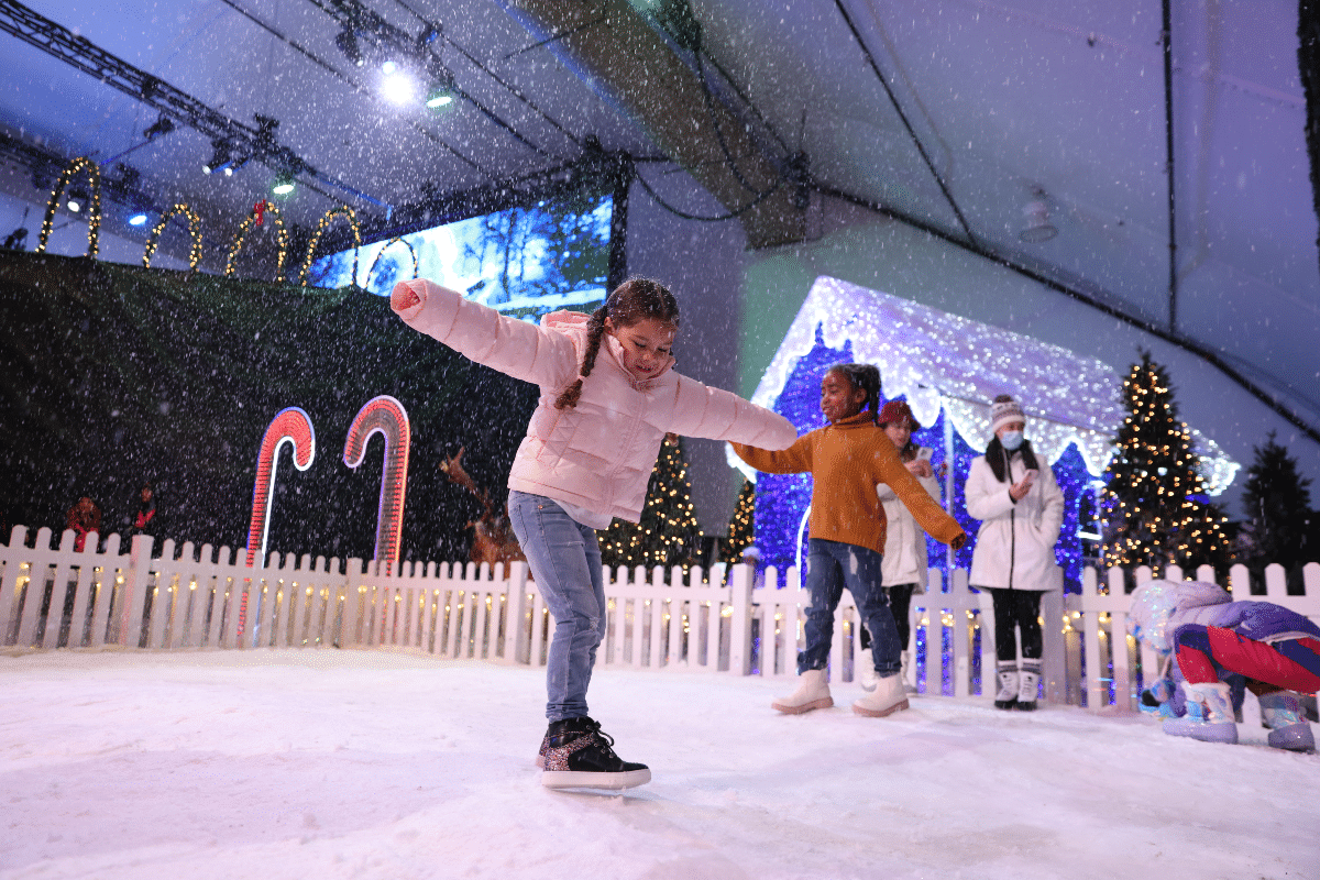 A snow-filled holiday experience is opening near Naples