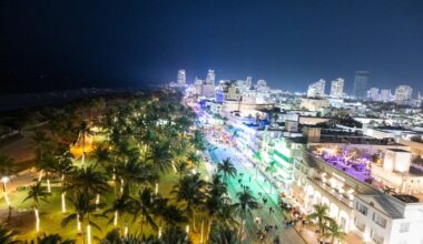 Miami Beach Holiday Festival of Lights Returns to Ocean Drive, Dec. 12–20