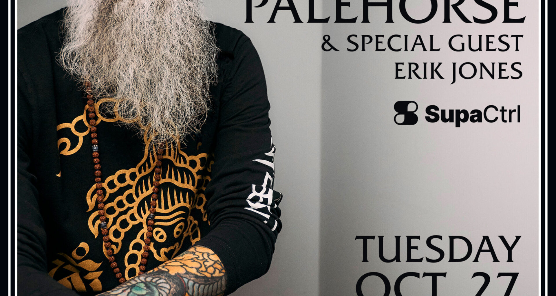 Palehorse Artist Talk featuring special guest Erik Jones
