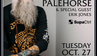 Palehorse Artist Talk featuring special guest Erik Jones