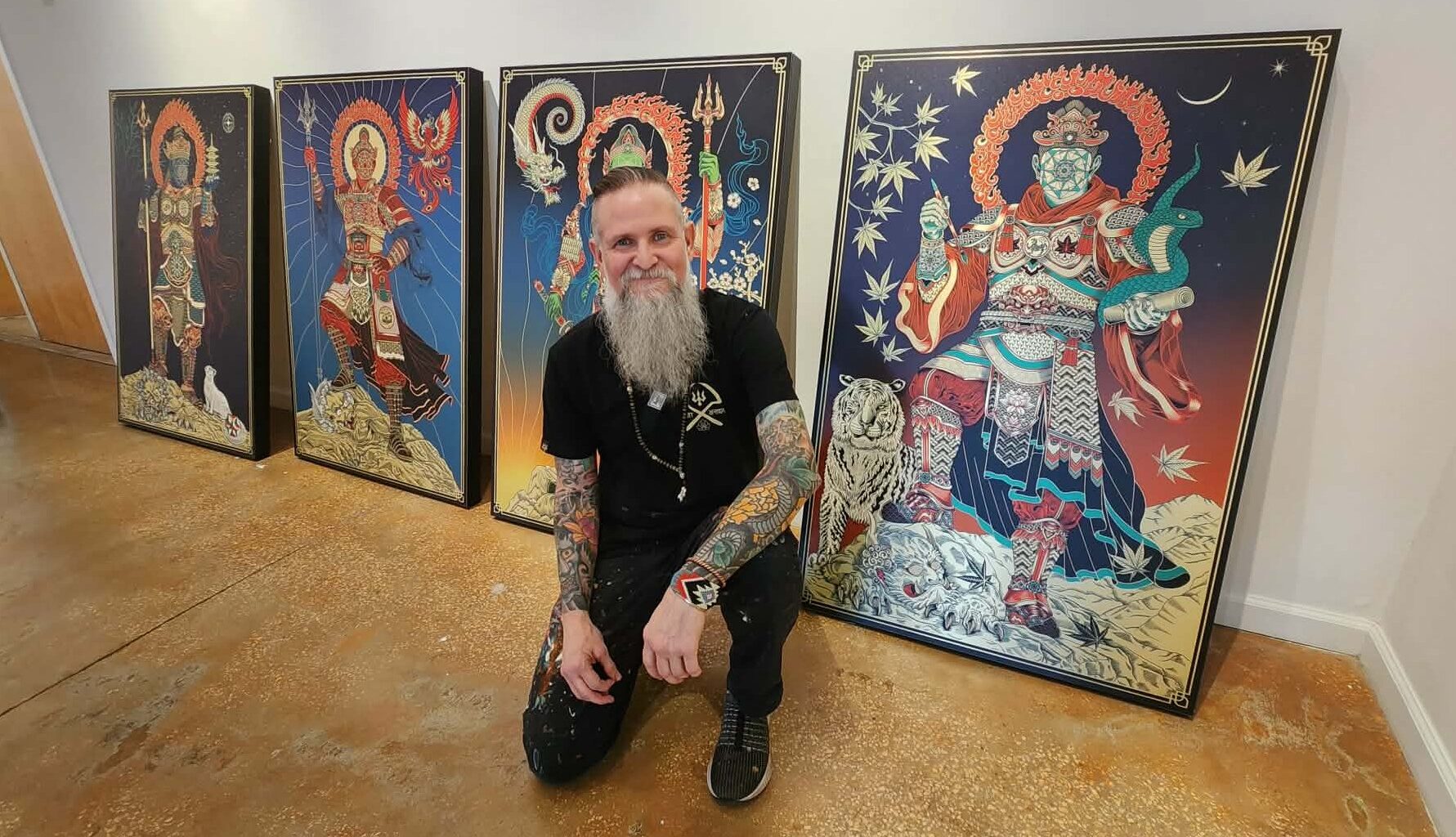 The seeker: Artist Chris Parks’ creative journey