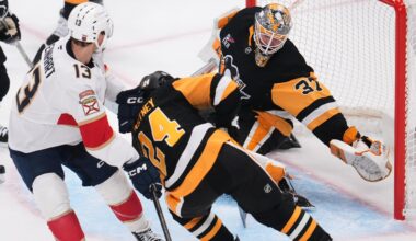 Silovs, Penguins blank Panthers to spoil Florida goalie Black’s record-setting NHL debut
