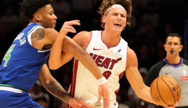 Pelle Larsson taking cautious approach to Miami Heat opener