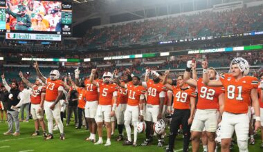 Miami should assume No. 1 spot, Georgia among 3 SEC Top 10 teams to fall