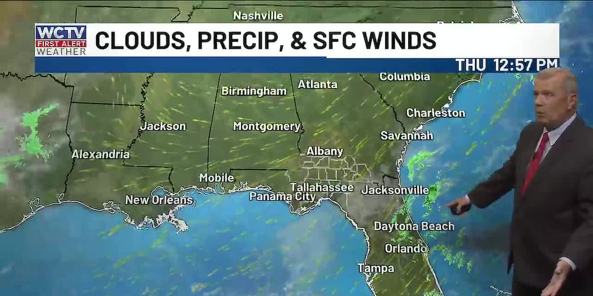 Trick or Treat? Showers and clouds on the way for Halloween weekend Tallahassee, the Big Bend and South Georgia🎃