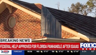 Major disaster declared in Florida following Hurricane Isaias; federal aid approved