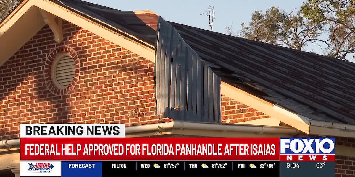 Major disaster declared in Florida following Hurricane Isaias; federal aid approved
