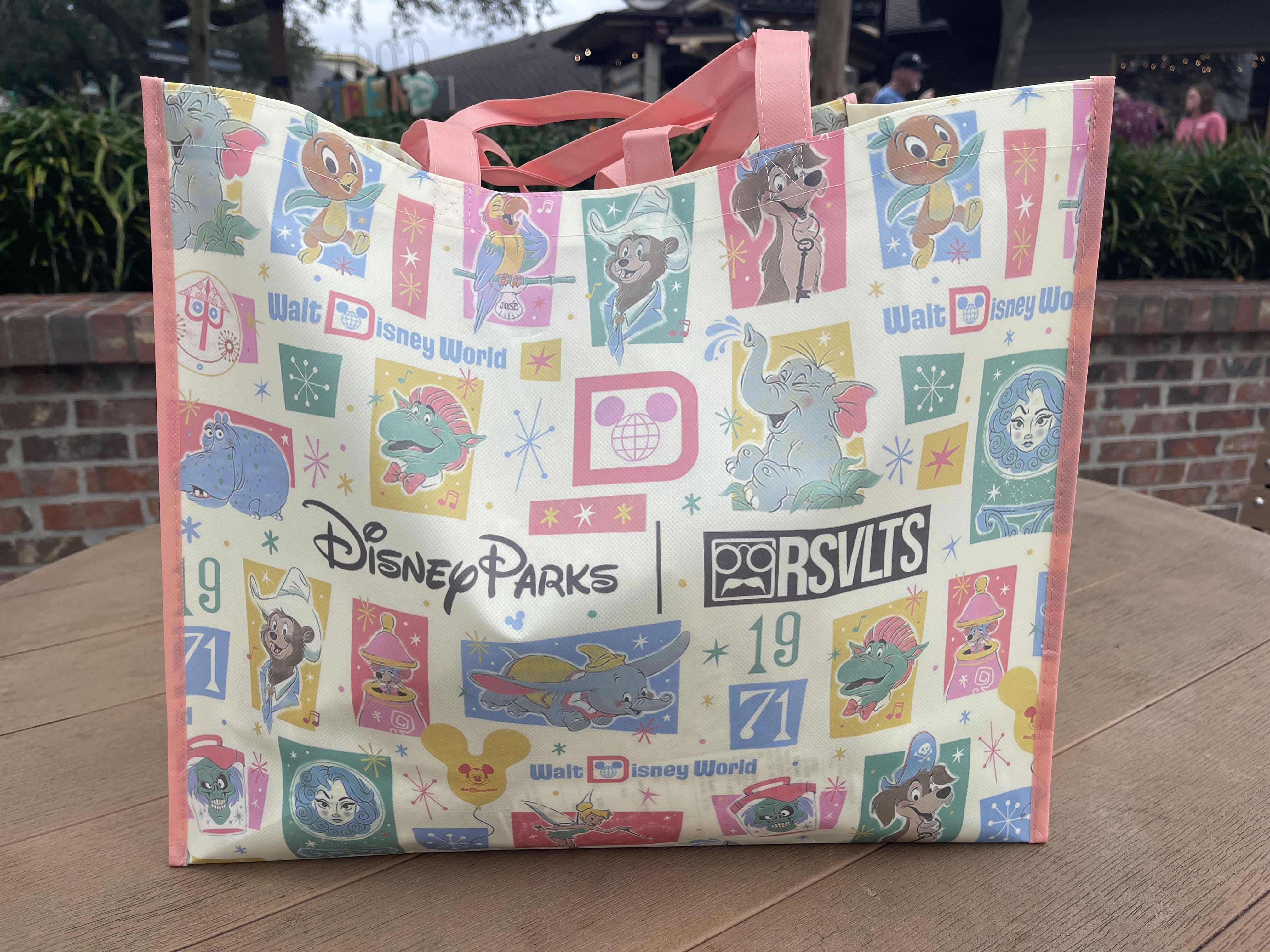 RSVLTS Walt Disney World Retro Attractions Tote Bag - $3