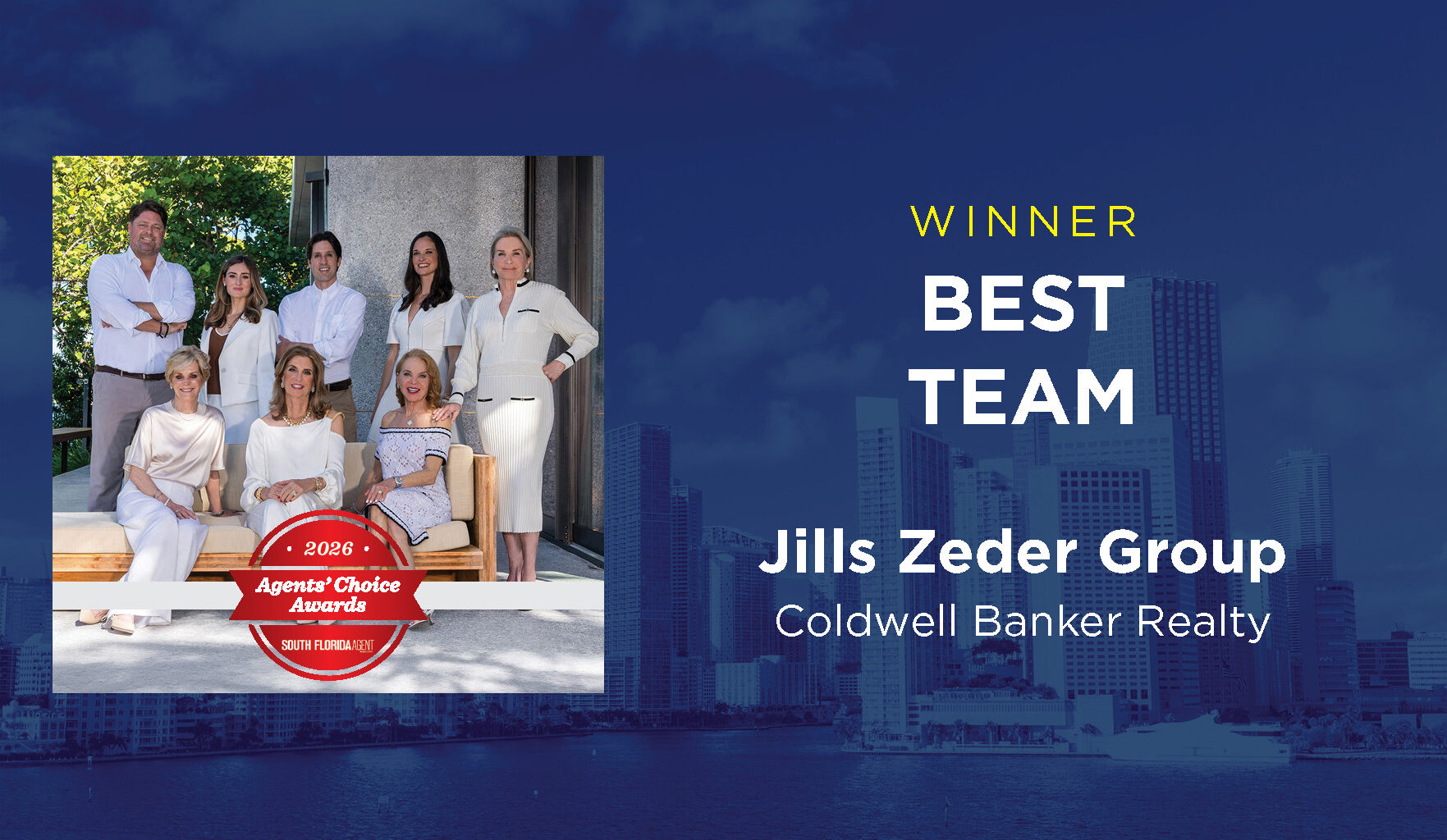 Best Team: Jills Zeder Group, Coldwell Banker Realty  