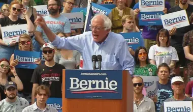 Senator Bernie Sanders visiting Tallahassee with Rep. Angie Nixon as special guest