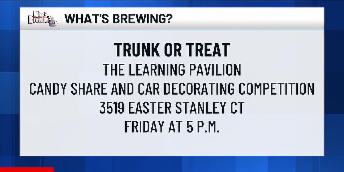 What’s Brewing - Halloween Trunk-or-Treat