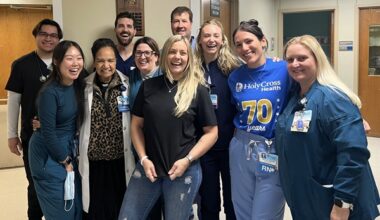Australian Visitor Grateful to Holy Cross Health for Saving Her Life During Fort Lauderdale Visit