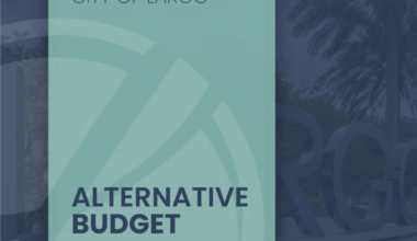 Cover page for city of Largo alternative budget