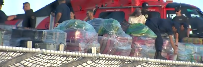 Coast Guard offloads $226M in cocaine and marijuana at Port Everglades from drug busts in eastern Pacific - WSVN 7News | Miami News, Weather, Sports